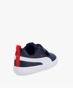 Baskets garçon bicolores à scratch – Puma Courtflex